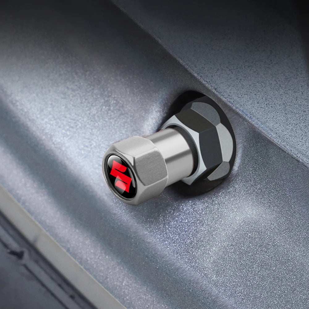 Ventilkappe-Set für Suzuki Felgen: Makelloser Glanz