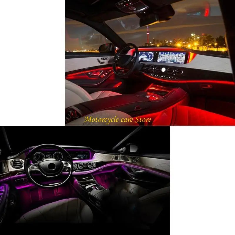 U75F Auto-Innenraum-Neon-RGB-LED-Streifenlicht