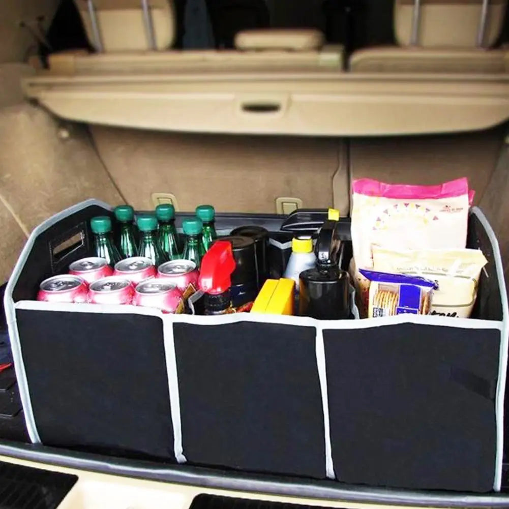 Auto Multi-Pocket Kofferraum Organizer große Kapazität klappbare Aufbewahrung tasche Kofferraum Verstauen und Aufräum...