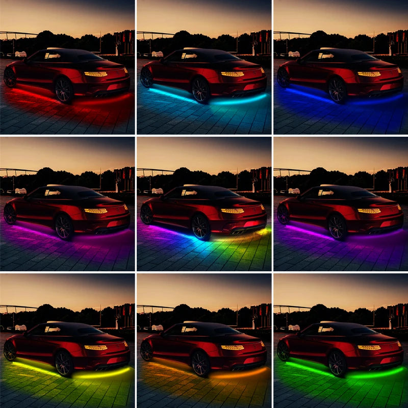 Flexible LED Unterbodenbeleuchtung RGB – SwissGlanzGarage Ansicht 6