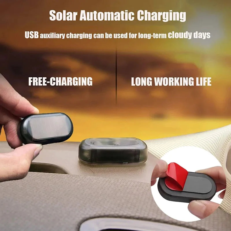 Solarbetriebenes Fake-Sicherheitslicht – SwissGlanzGarage Ansicht 4