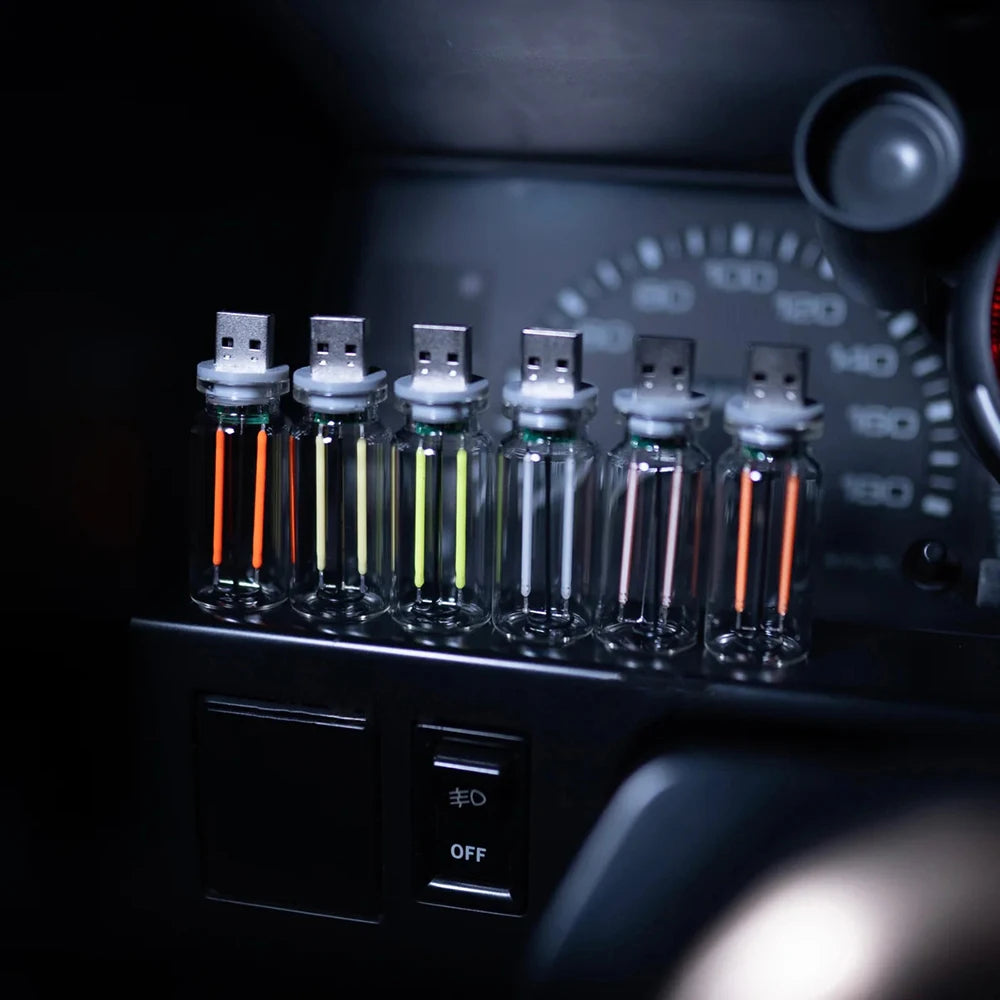 Auto USB Atmosphäre Licht Drahtlose Modifikation Innen Atmosphäre