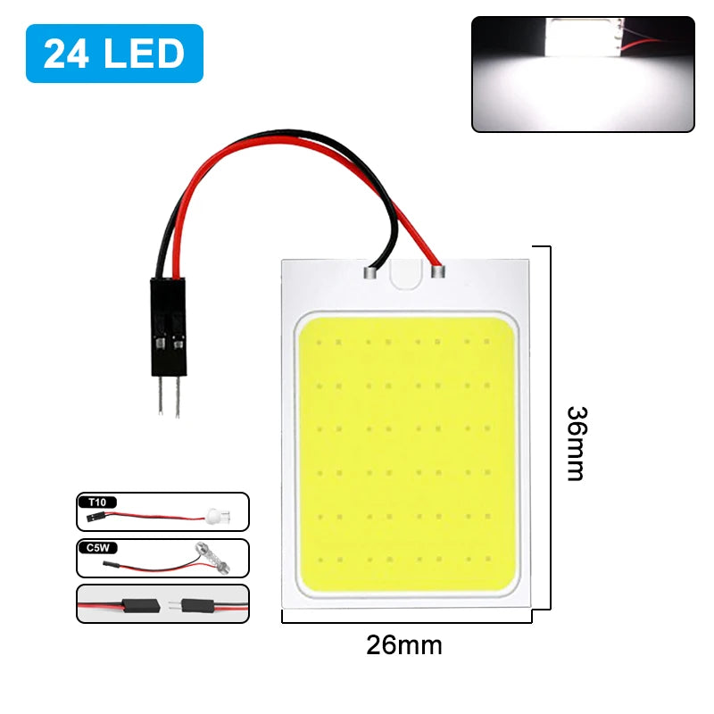 LED Mini USB Touch Auto Innenraumlampe 31 mm – SwissGlanzGarage Ansicht 2
