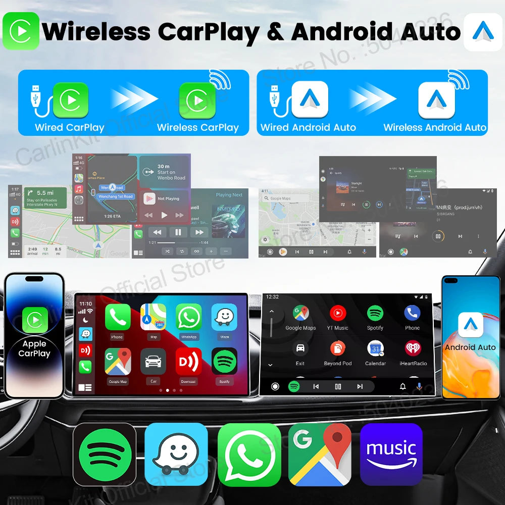 CarlinKit Mini Ultra Kabellos Adapter 2-in-1 – SwissGlanzGarage Ansicht 2