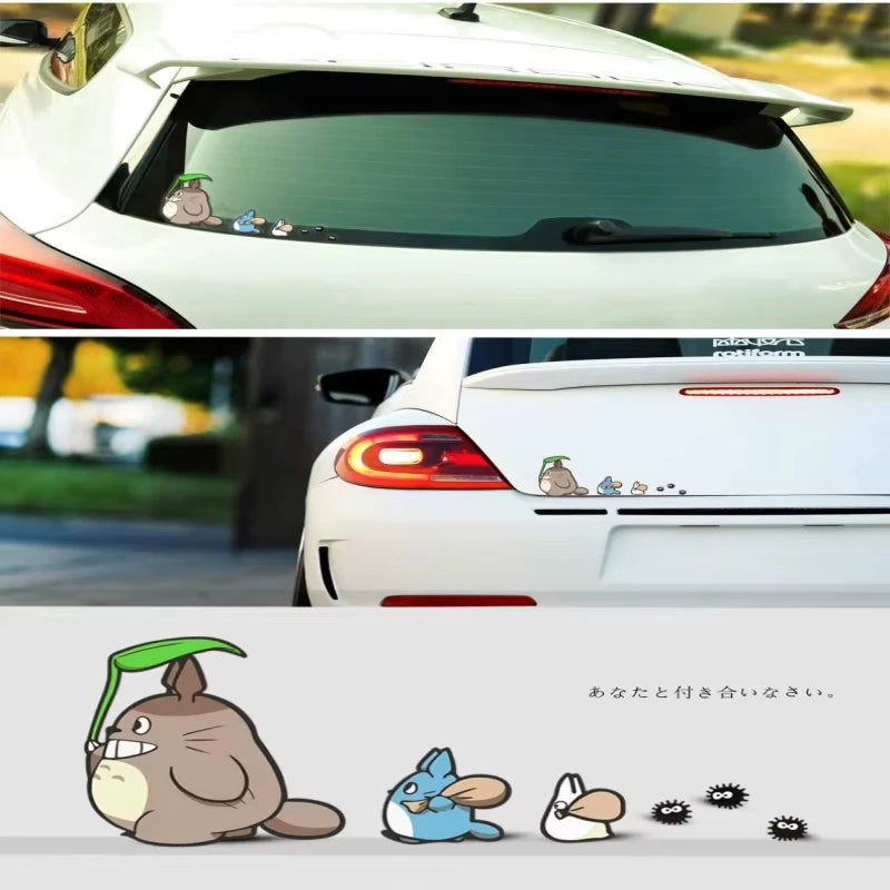 Totoro Auto-Aufkleber Set – SwissGlanzGarage Ansicht 4