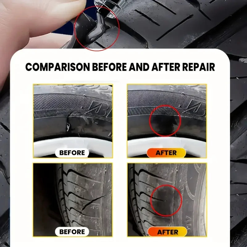 Reifen-Reparaturpaste mit weichem Gummi – SwissGlanzGarage Ansicht 5