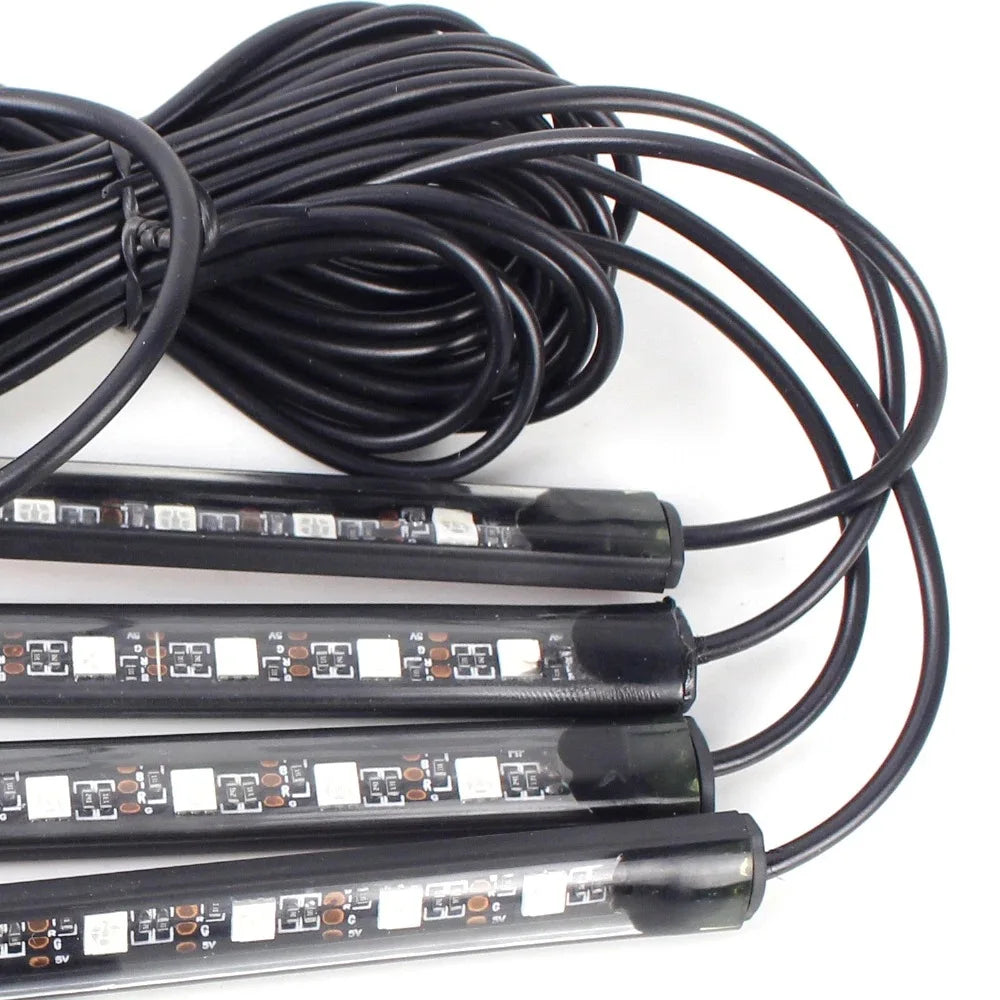 Universal Auto RGB Umgebungs Lichter LED Streifen Innen Atmosphäre