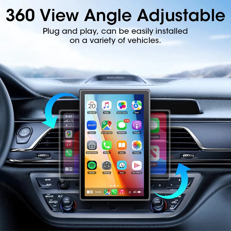 7/8/9 Zoll Kabellos CarPlay Adapter – SwissGlanzGarage Ansicht 2