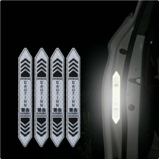 Reflektierende Auto-Türaufkleber Set – SwissGlanzGarage Ansicht 3