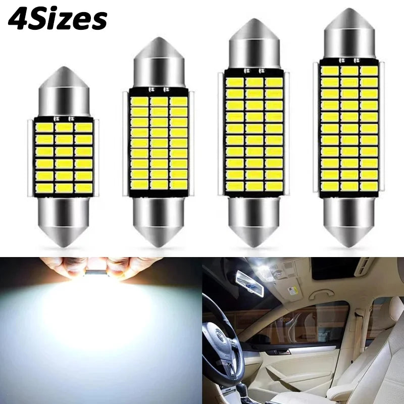 LED Innenraumbeleuchtung 31mm 36mm 39mm 42mm – SwissGlanzGarage Ansicht 2