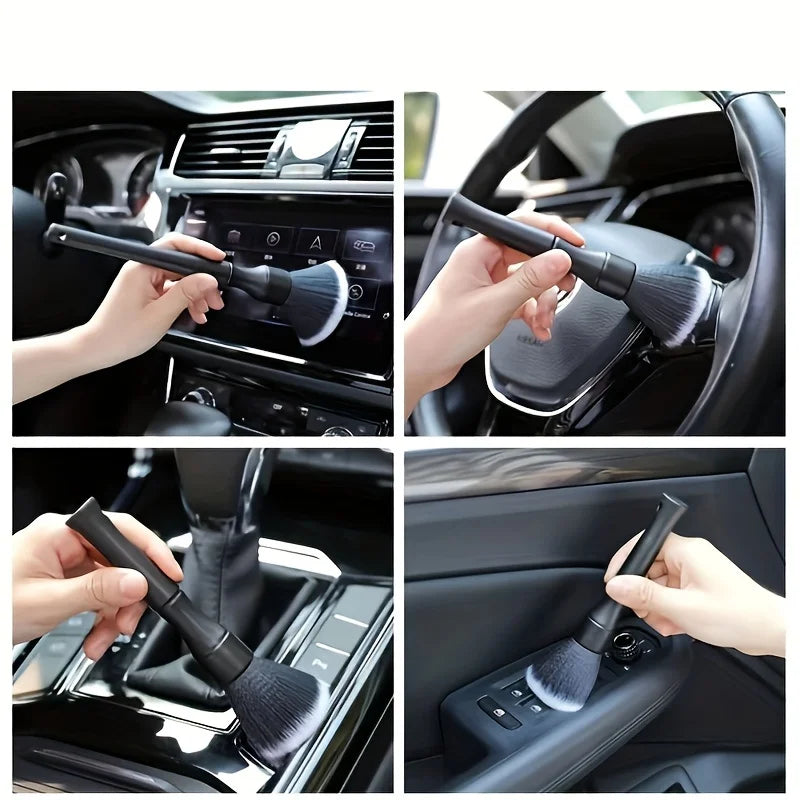 1 stücke Auto Innen Detaillierung Pinsel Weichen Borsten Reinigung Pinsel Motorrad CarCleaning Werkzeug Auto Detail D...