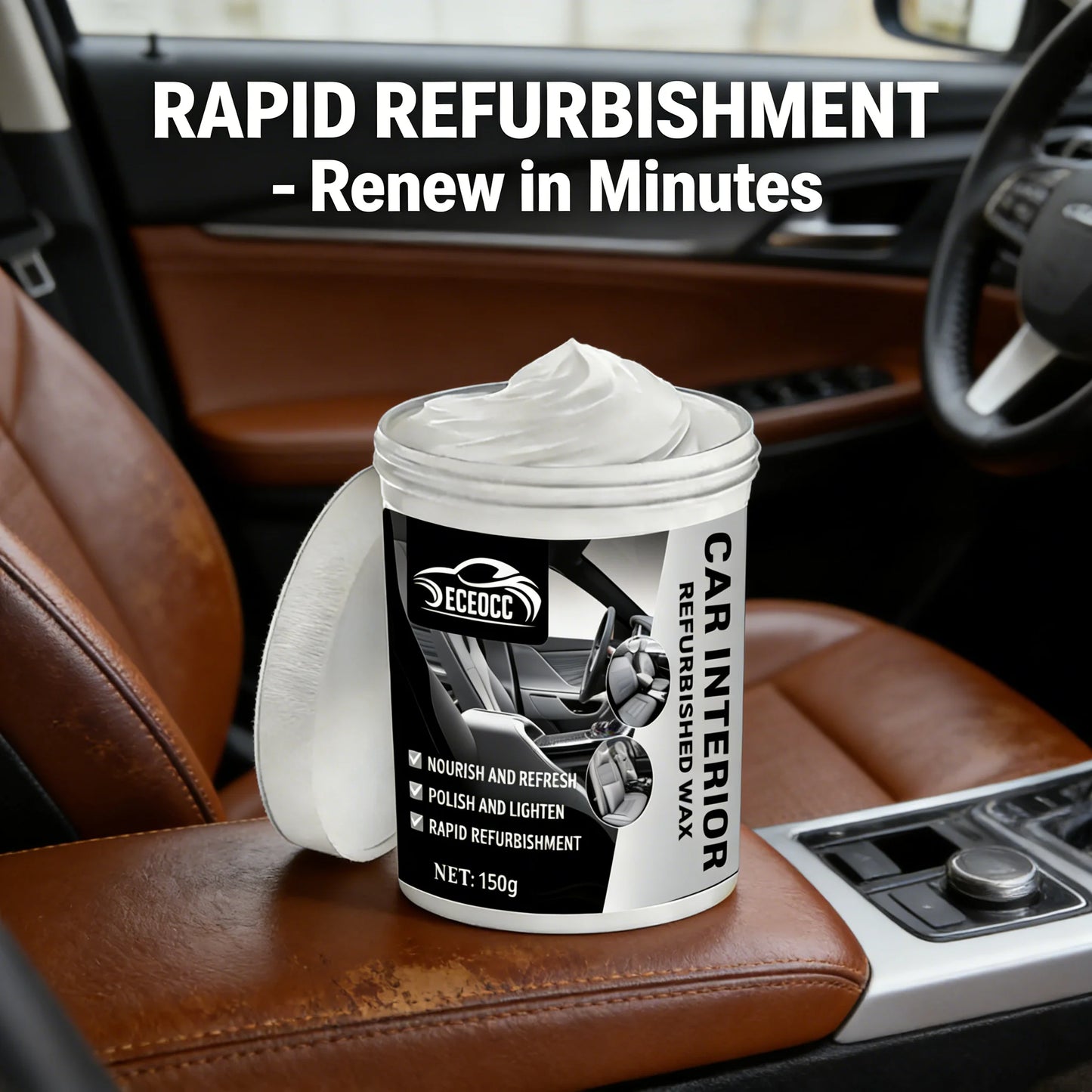 Auto-Innenraum-Restaurator Kunststoff-Leder-Reparaturset
