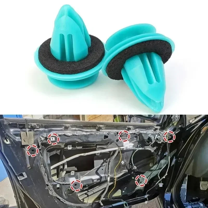 100 Auto Türverkleidung Clips mit Dichtungsring – SwissGlanzGarage Ansicht 5