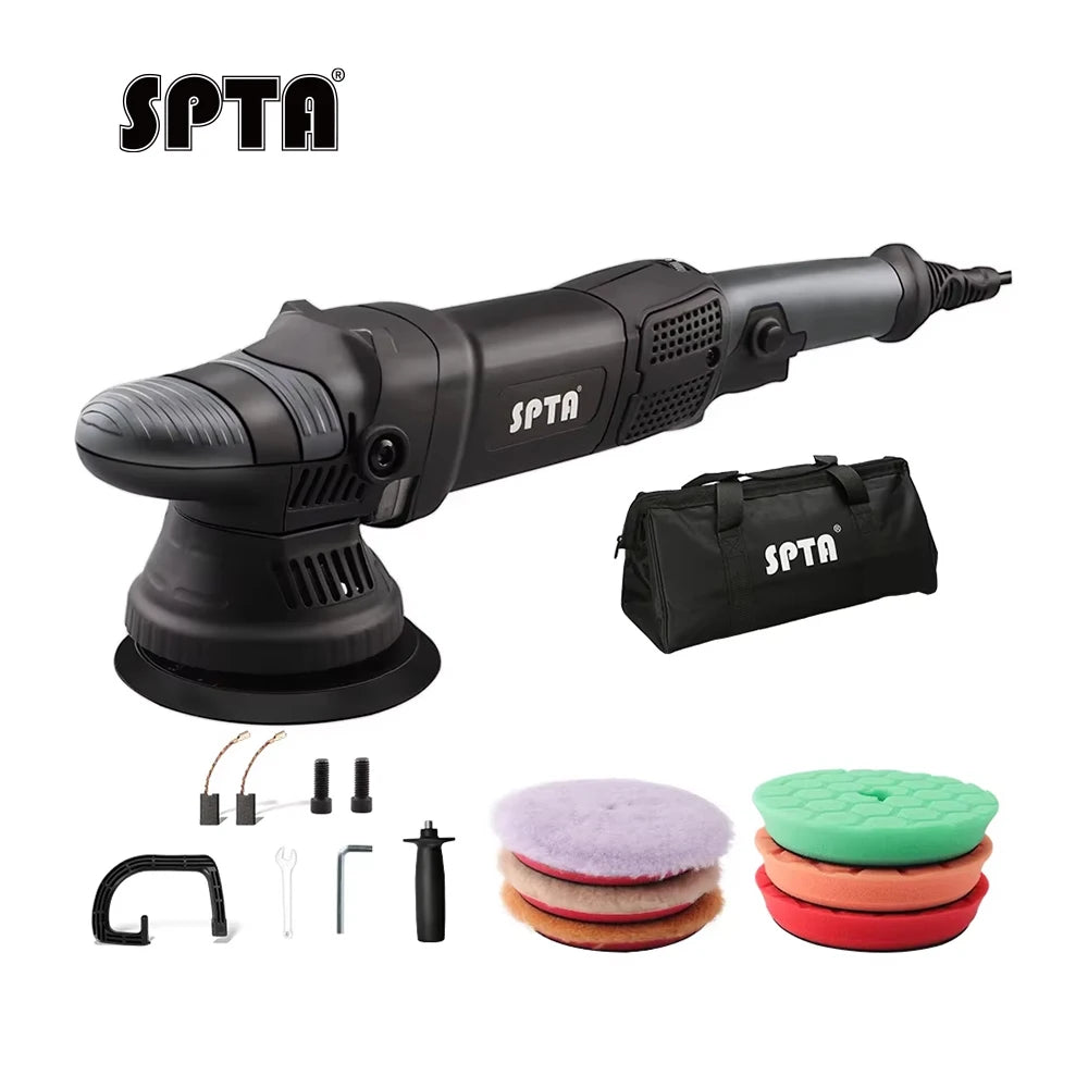 Spta 780w 5-Zoll 125mm Dual Action Random Orbital Auto polierer Auto Detail lierungskit mit Packt asche zum Polieren ...