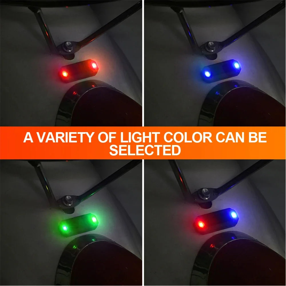 Mini LED Solar Warnlicht – SwissGlanzGarage Ansicht 6