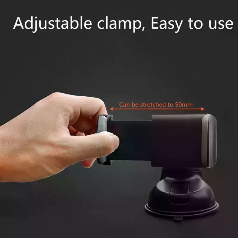 Telefonhalterung fürs Auto 360 ° Flexibler Langarm-Universalhalter mit breitem Sichtfeld für Armaturenbrett und Winds...