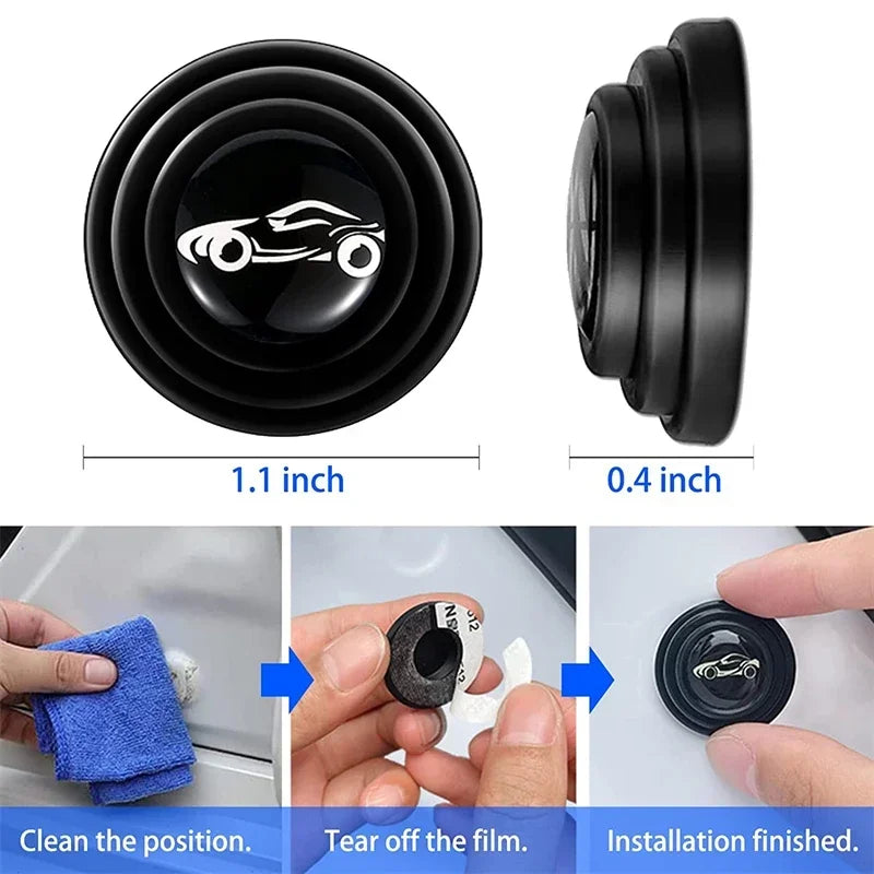 Auto-Tür Silikon Anti-Schock Pad Set – SwissGlanzGarage Ansicht 6