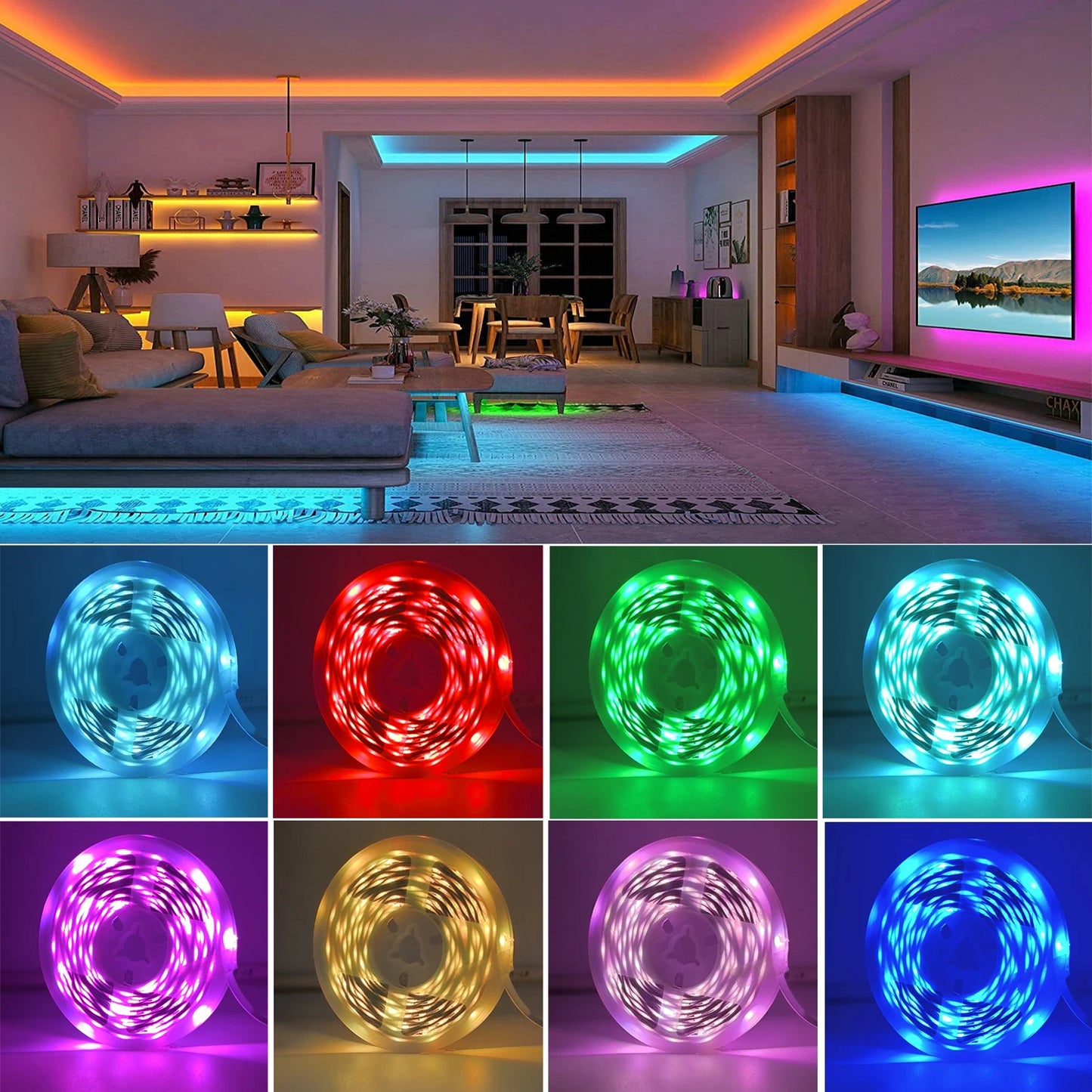 RGB-LED-Streifenlichter