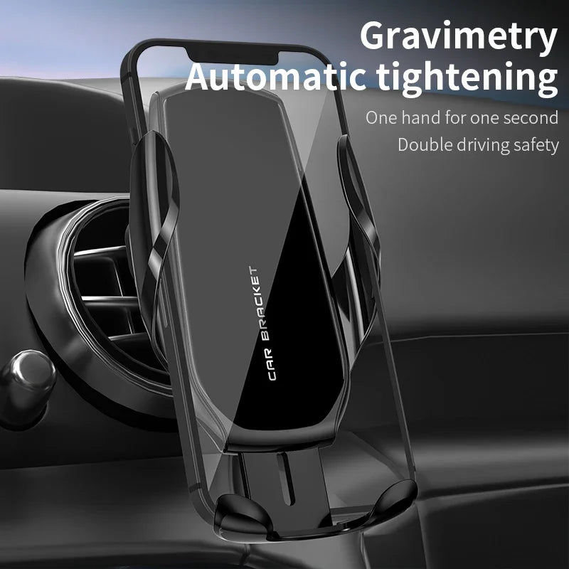 Autotelefonhalter Ständer Mobile Smartphone Air Vent Gravity Autohalterung GPS-Unterstützung in Autohalterung für iPh...