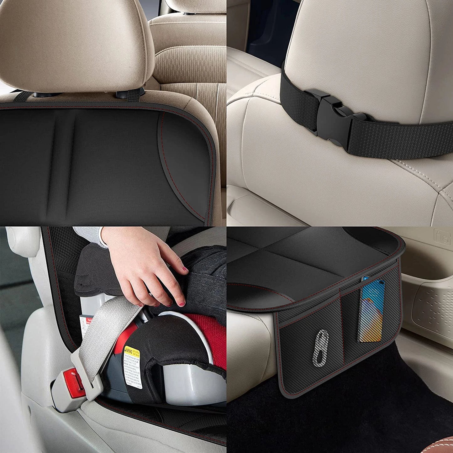 Universal Auto-Sitzbezug Set mit Reifendetail 2er-Pack – SwissGlanzGarage Ansicht 5