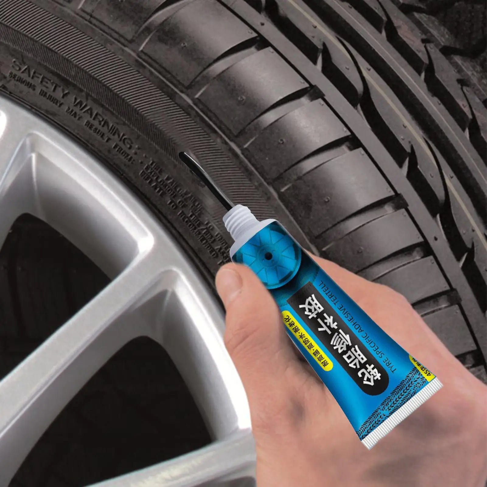 Reifen-Reparaturpaste 60ml – SwissGlanzGarage Ansicht 6