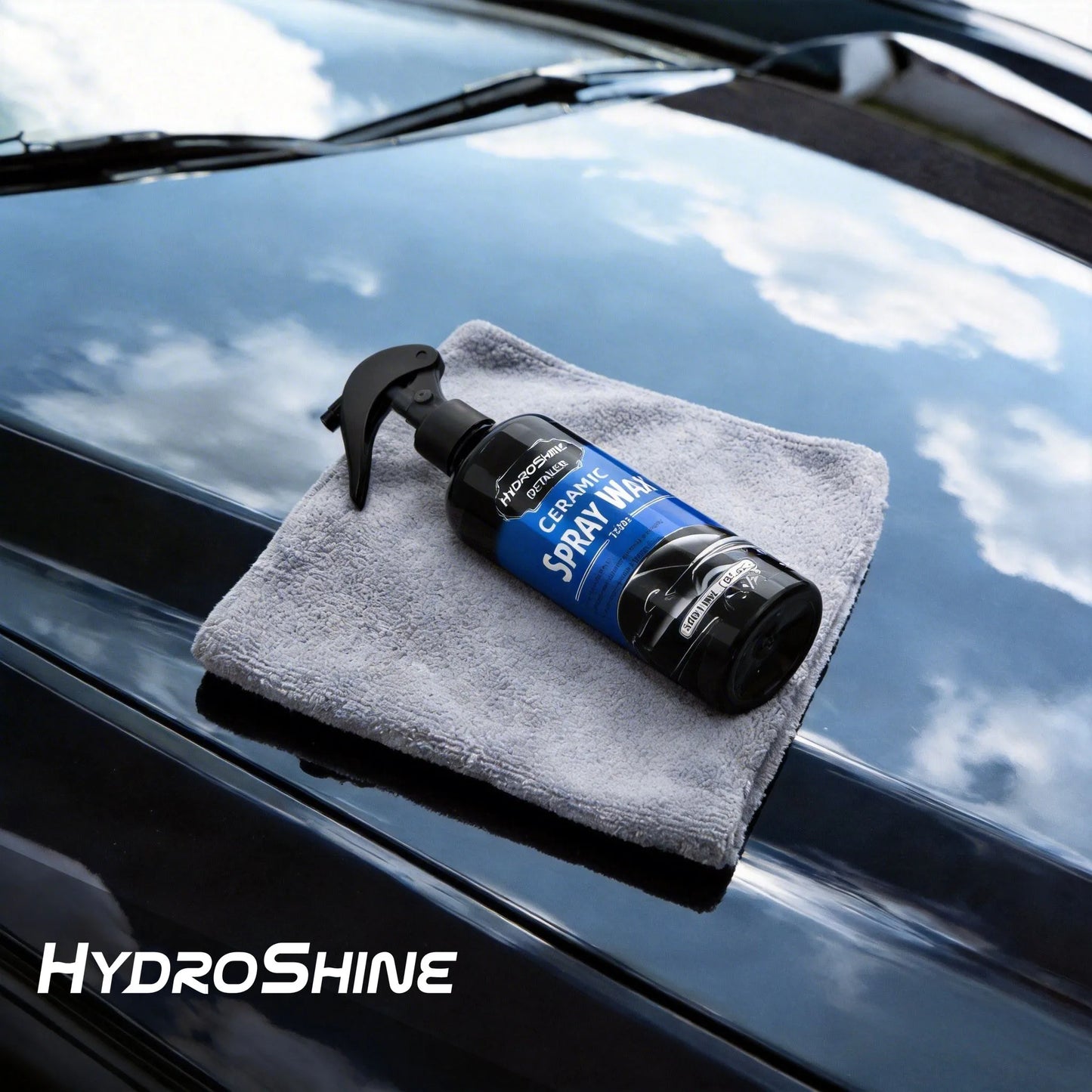 Hydroshine Detailer Keramikbeschichtung Sprühwachs Kristall-Polierflüssigkeit Langanhaltender Schutz Hydrophobe Detai...
