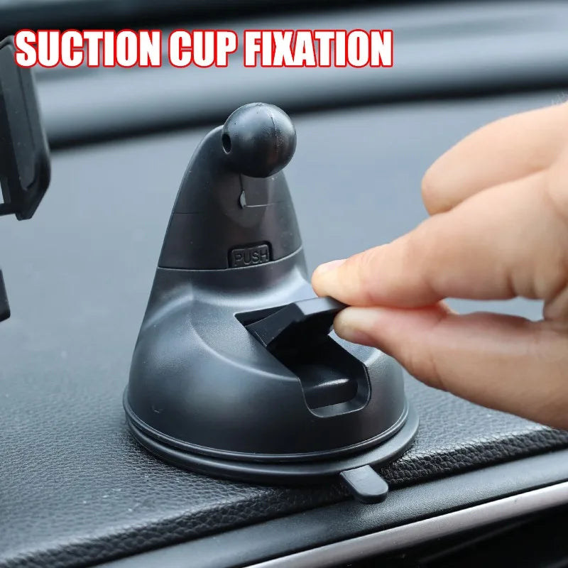 Universeller Autotelefonhalter mit Saugnapf 360° ° Armaturenbrett Windschutzscheibe Handy Halterung Ständer GPS Halte...