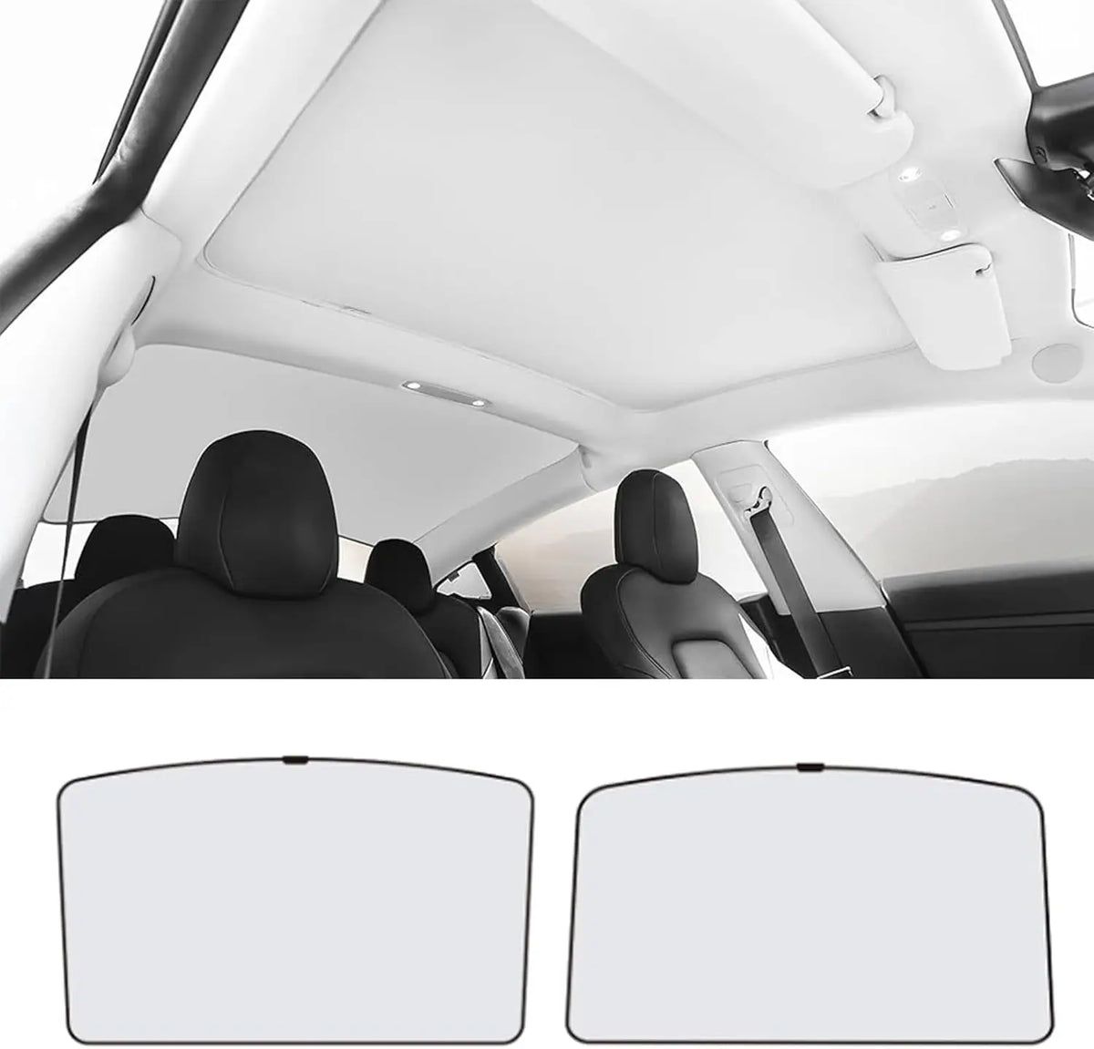 Sonnenblende für Tesla Model 3 Y 2020-2026 – SwissGlanzGarage Ansicht 6