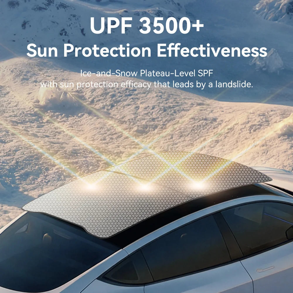 Sonnenschutz für Tesla Model 3 Y 2025-2026 – SwissGlanzGarage Ansicht 5
