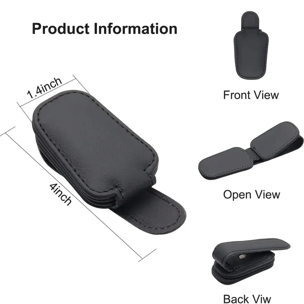 Magnetischer Auto-Sonnenbrillen-Halter – SwissGlanzGarage Ansicht 6
