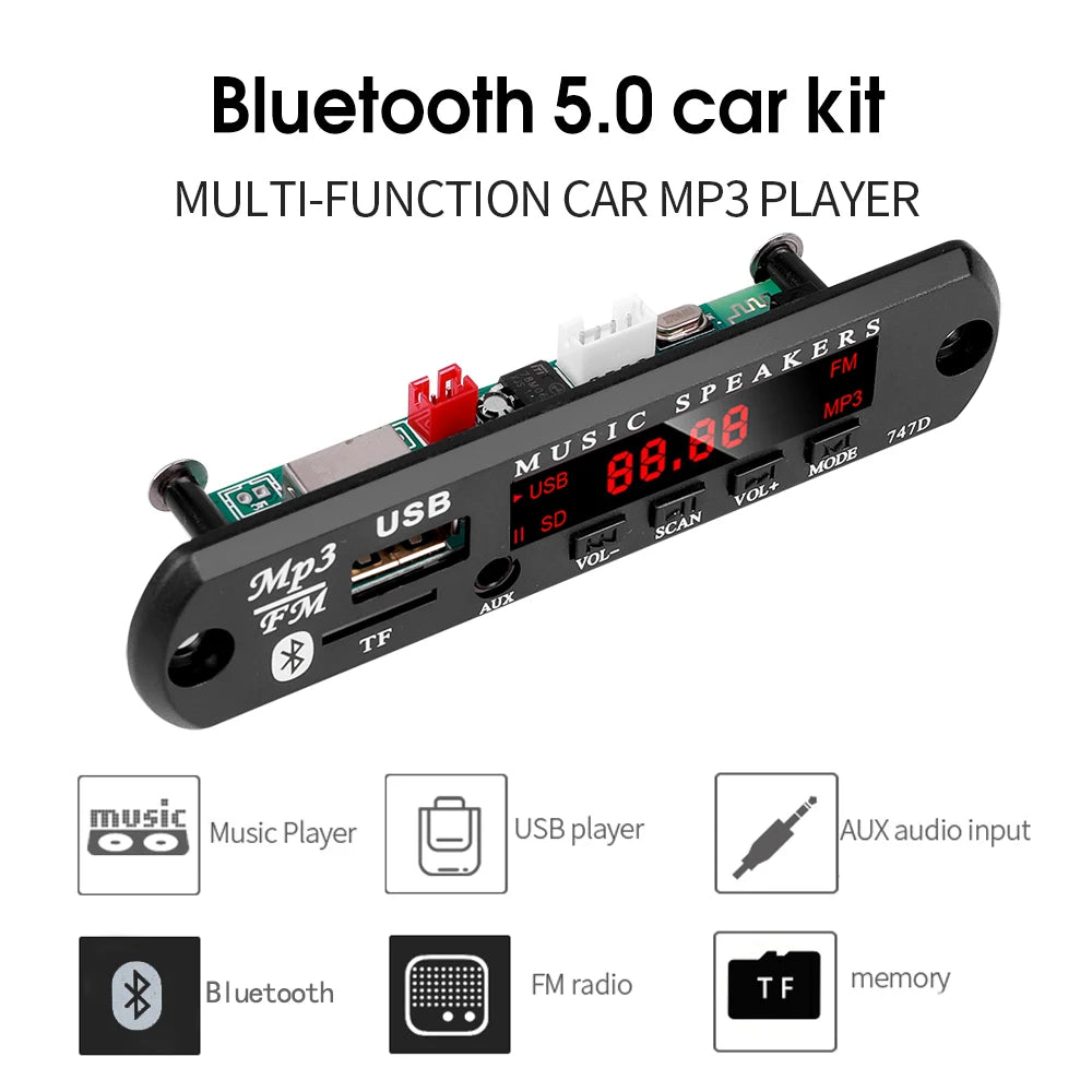 FM-Transmitter Bluetooth 5.0 mit USB-Ladegerät – – SwissGlanzGarage Ansicht 4