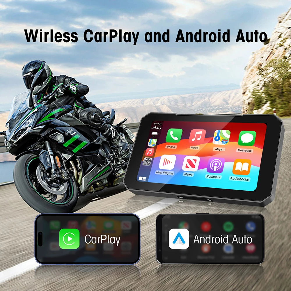 Pionray Tragbares 7/10 Zoll CarPlay – mit kabellosem Laden – SwissGlanzGarage Ansicht 3