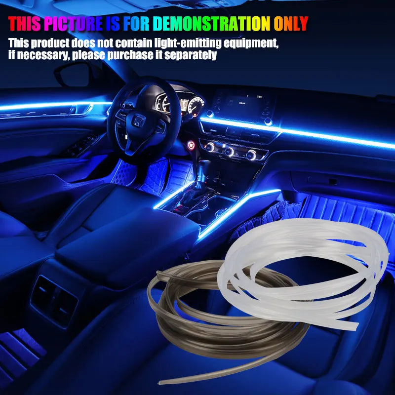 Faseroptisches Neonlicht 3M/5M/6M/8M – SwissGlanzGarage Ansicht 2