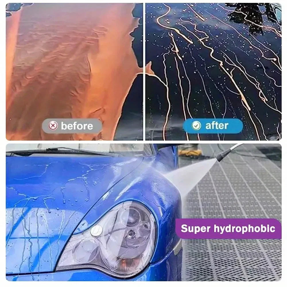 3 in 1 Car Ceramic Liquid Coating Spray Nano Crystal Hydrophobic Layer Polishing Agent High Gloss Paint Protection Wa...