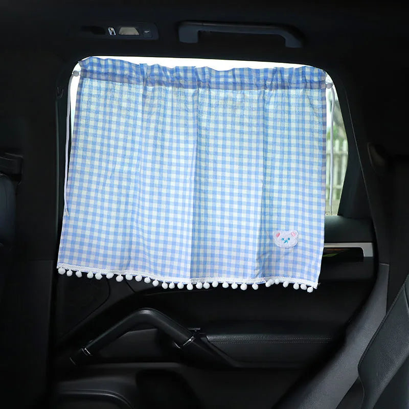 Auto-Sonnenschutz mit Bär – SwissGlanzGarage Ansicht 4