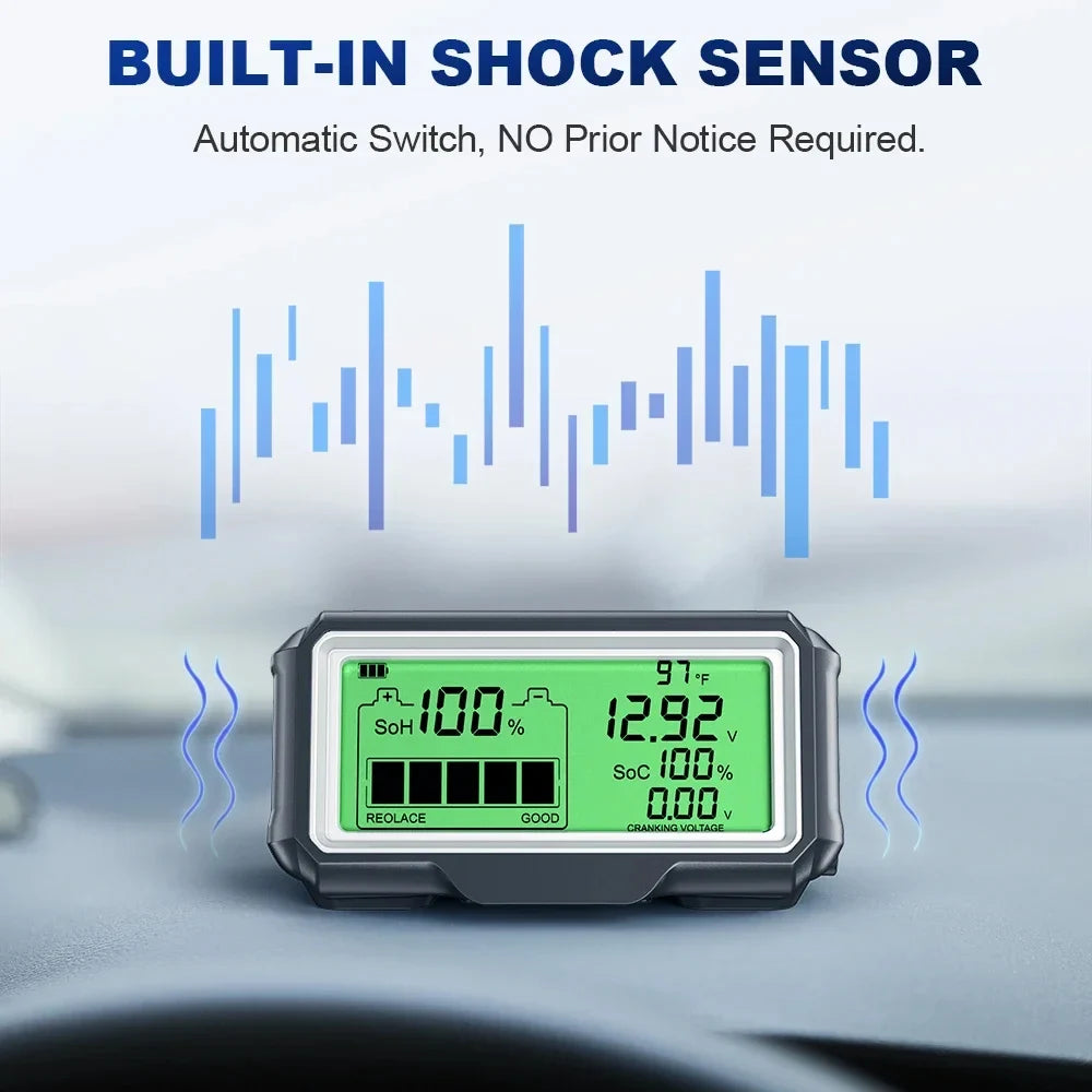 12V LED Auto-Batterietester mit Display – SwissGlanzGarage Ansicht 5