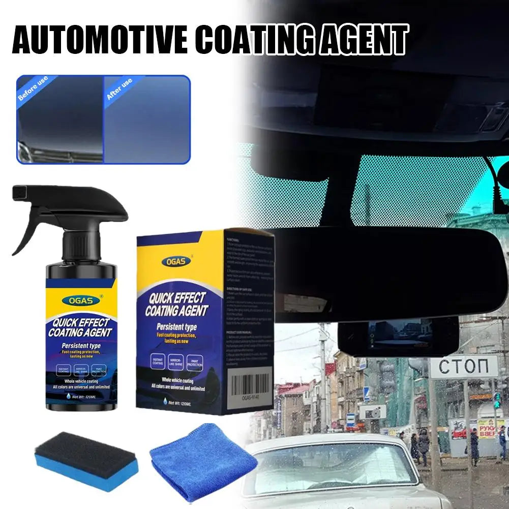 Automotive Nano-Beschichtungsspray, schnell wirkende Keramikbeschichtung, hydrophober Autolackschutz zur Wiederherste...