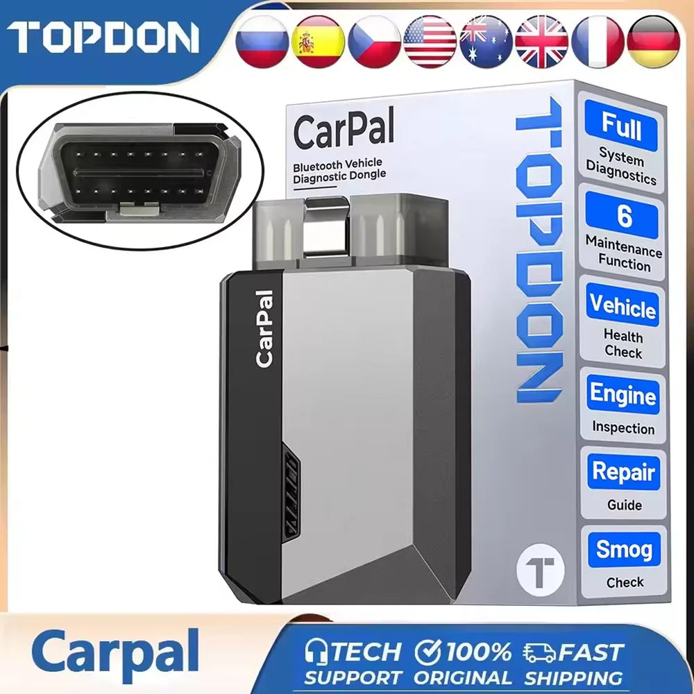 TOPDON Carpal OBD2 Scanner – SwissGlanzGarage Ansicht 2