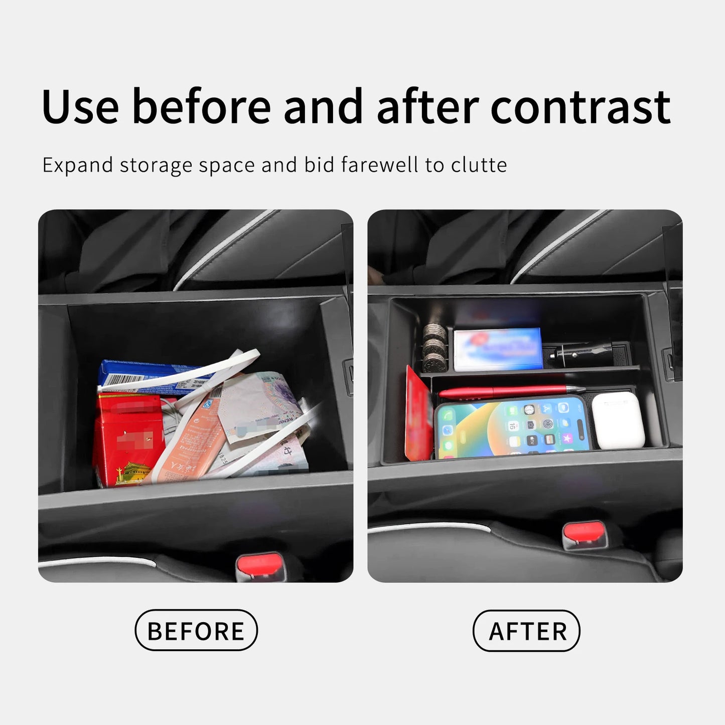 Für Chery OMODA C5 EV 2024-2025 Auto Armlehne Lagerung Box Organizer