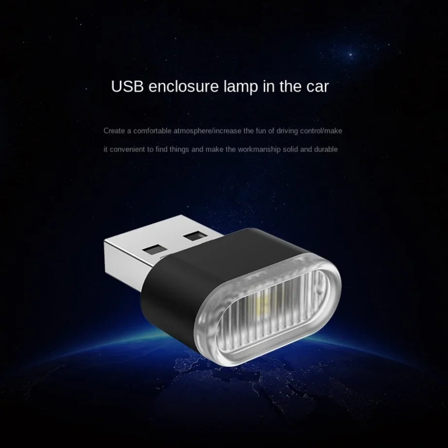 Auto Mini USB LED Atmosphäre Lichter Auto Innen Neon Dekorative Lampe Notfall Beleuchtung Universal PC Tragbare Plug ...