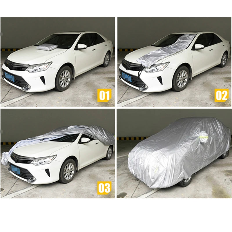 Auto Schutzdecke Aussenbereich – Sonnenschutz – SwissGlanzGarage Ansicht 6
