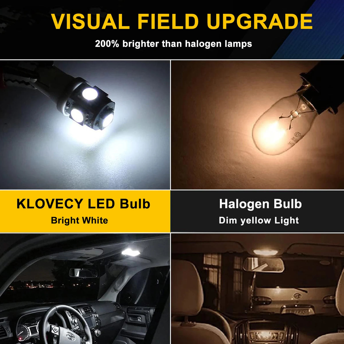 10/20/30 T10 W5W LED Birnen Set – SwissGlanzGarage Ansicht 6