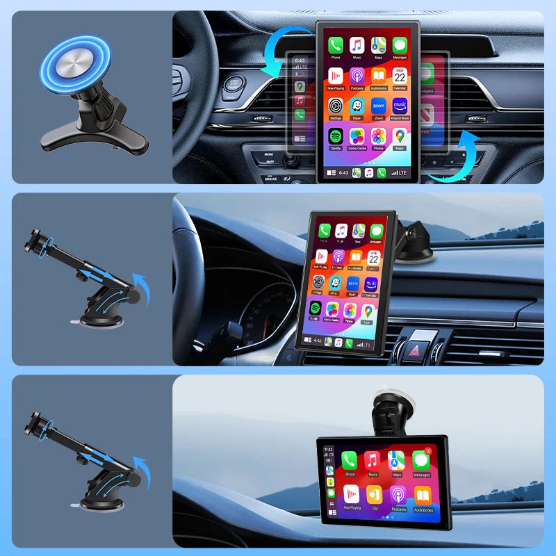 7/8/9 Zoll Kabellos CarPlay Adapter – SwissGlanzGarage Ansicht 6