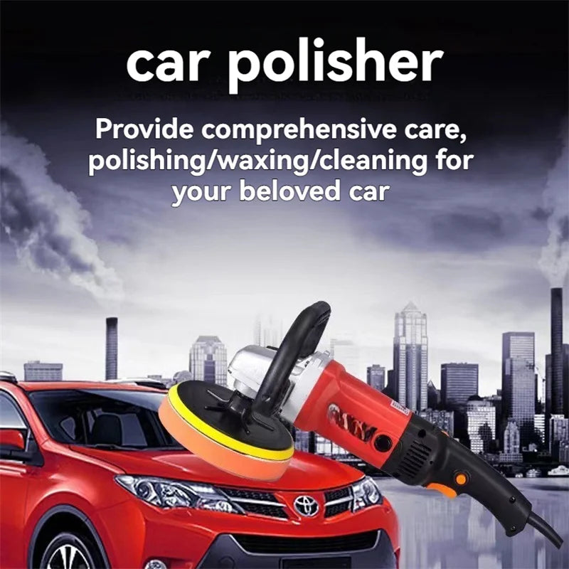 Auto Poliermaschine Poliermaschine Einstellbare Geschwindigkeit Wachsmaschine Mini Elektrische Reparatur Werkzeug Aut...