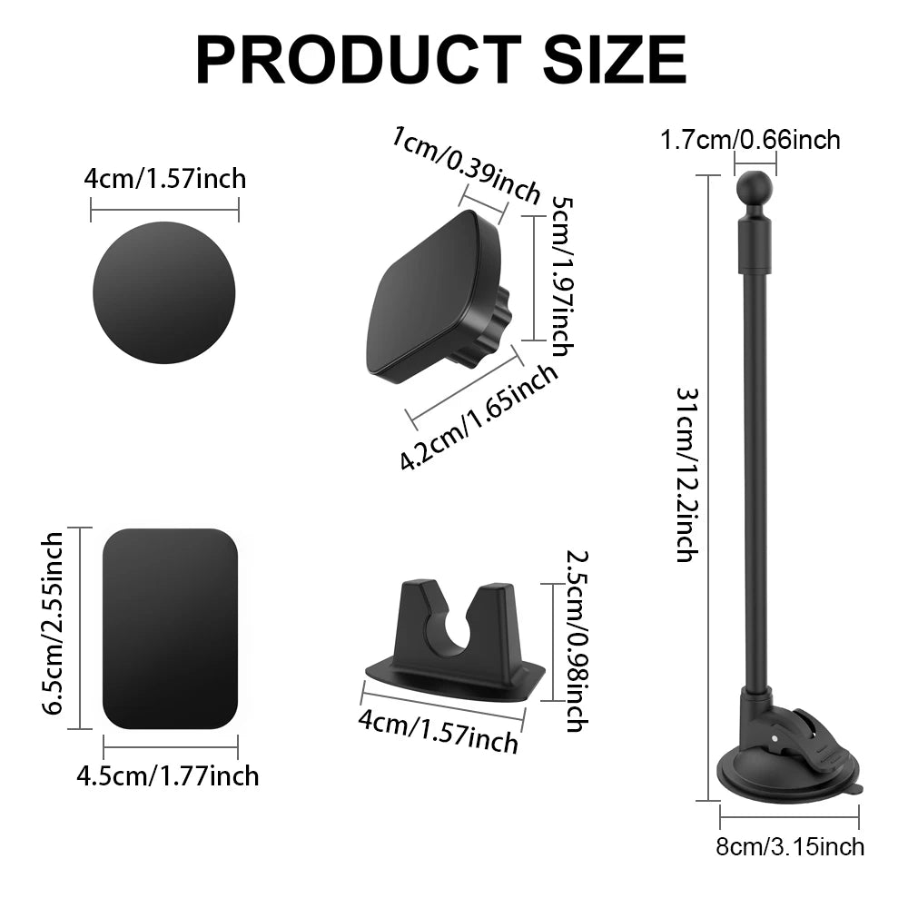 Universal Magnetische Telefon Halter Auto Lange Arm Windschutzscheibe Dashboard Magnet Auto Halter Mount Dock für Tel...