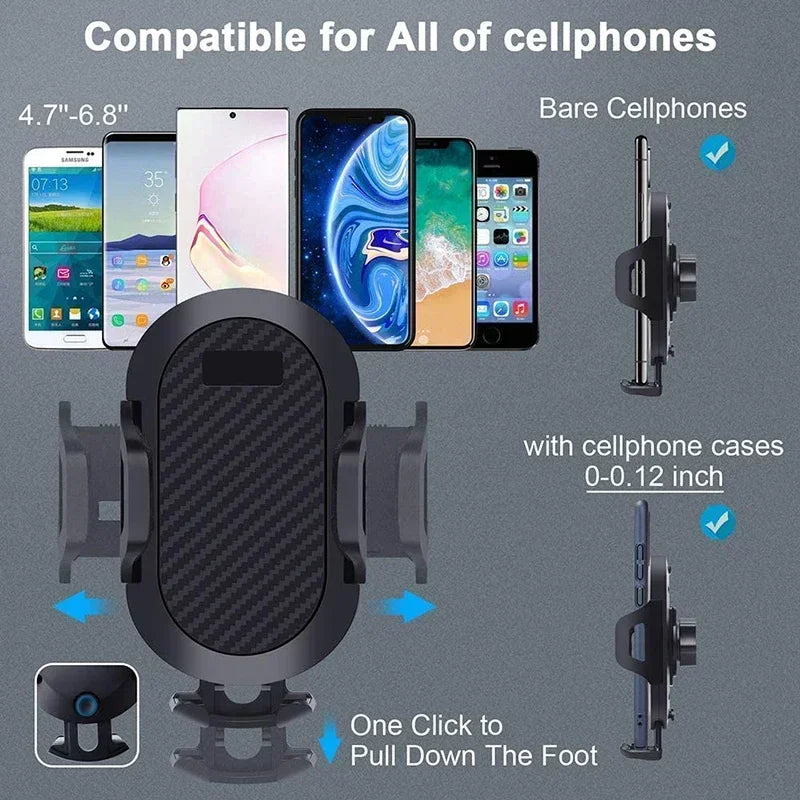 360 ° Rotation Auto Telefon Halter Drehbare Saugnapf Windschutzscheibe Telefon Halterung Air Vent Schwarz Handy Ständ...
