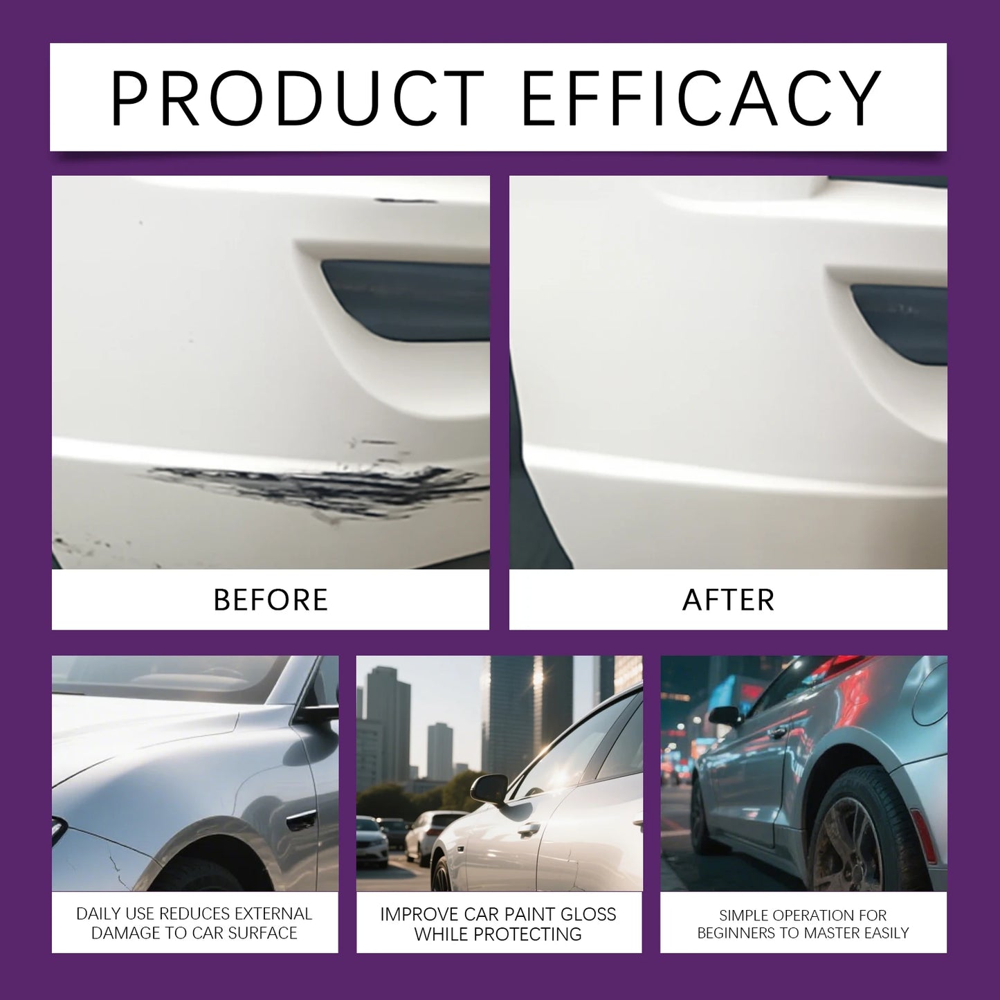 Auto-Keramikbeschichtung Spray Nano-Technologie Hochglanz Schnellbeschichtung Lackversiegelung Hydrophobes Autowachs ...