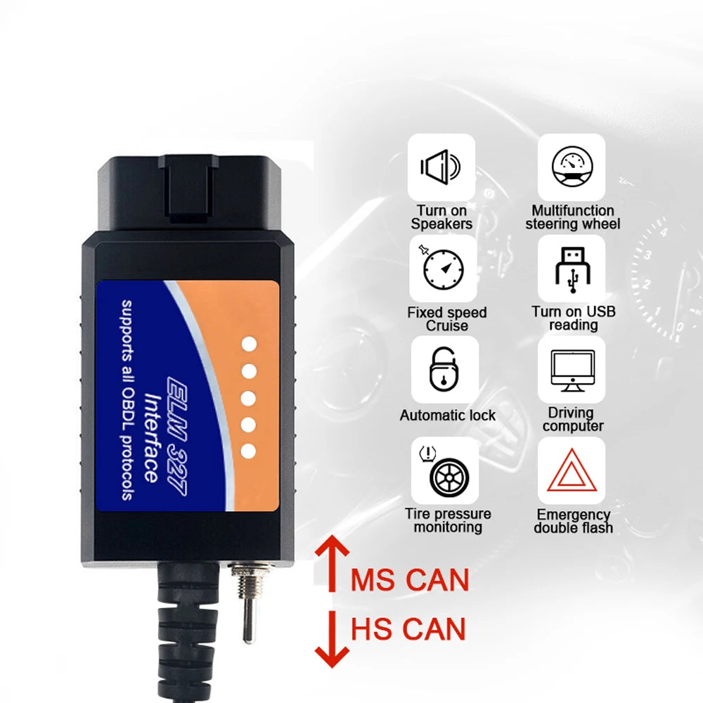 100% PIC18F25K80 Chip USB ELM327 V1.5 OBD2 Scanner – SwissGlanzGarage Ansicht 6