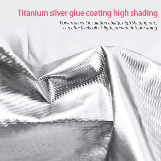 Titanium Silber Auto Sonnenschutz: Hitzeschutz & Blendschutz