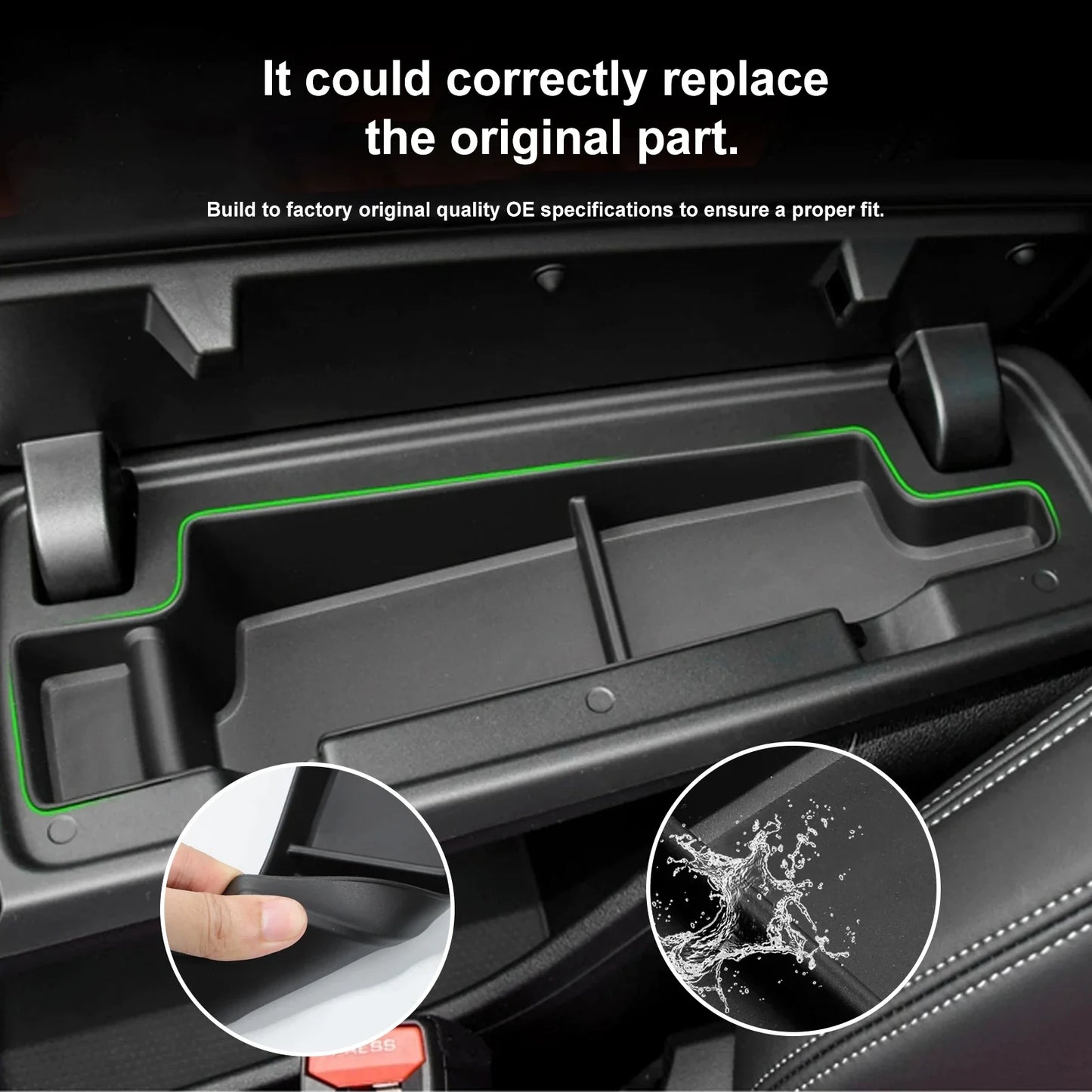 Auto Mittelkonsole Lagerung Box Armlehne Organizer Fach
